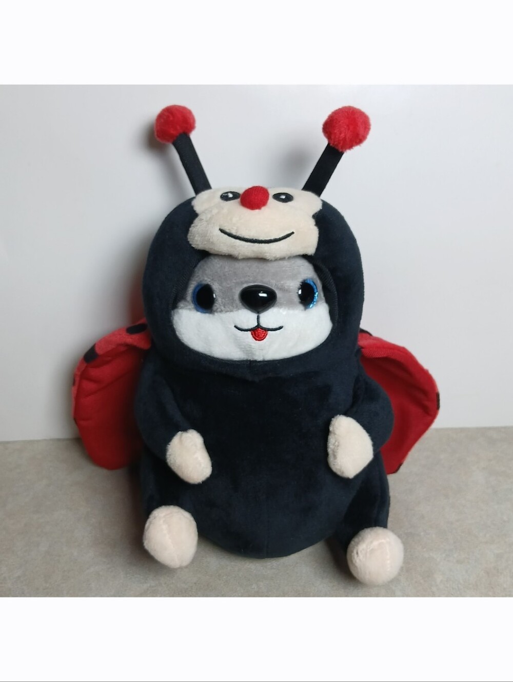 Hamster Dressed As Ladybug 9" Plush Stuffed Animal Toy Nanco Cut Tag